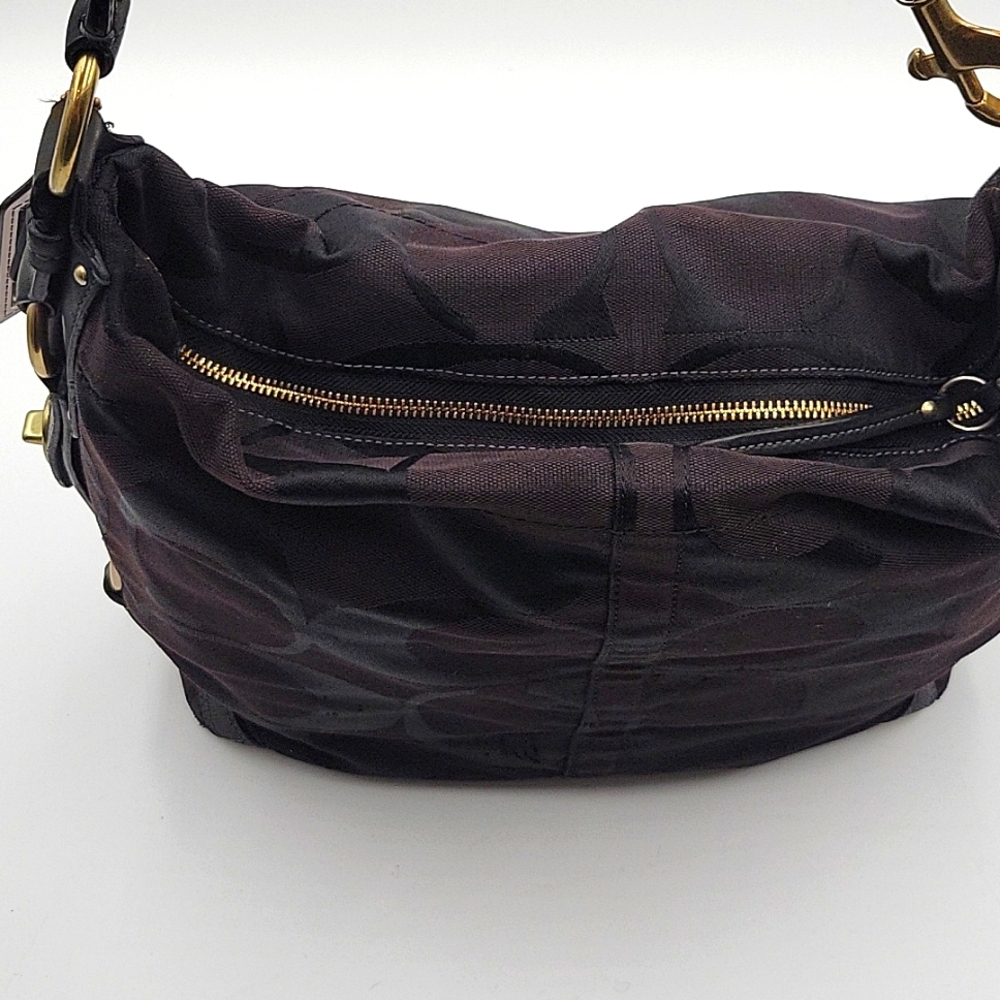 Coach Canvas Monogram Tote Bag - Picture 11 of 15